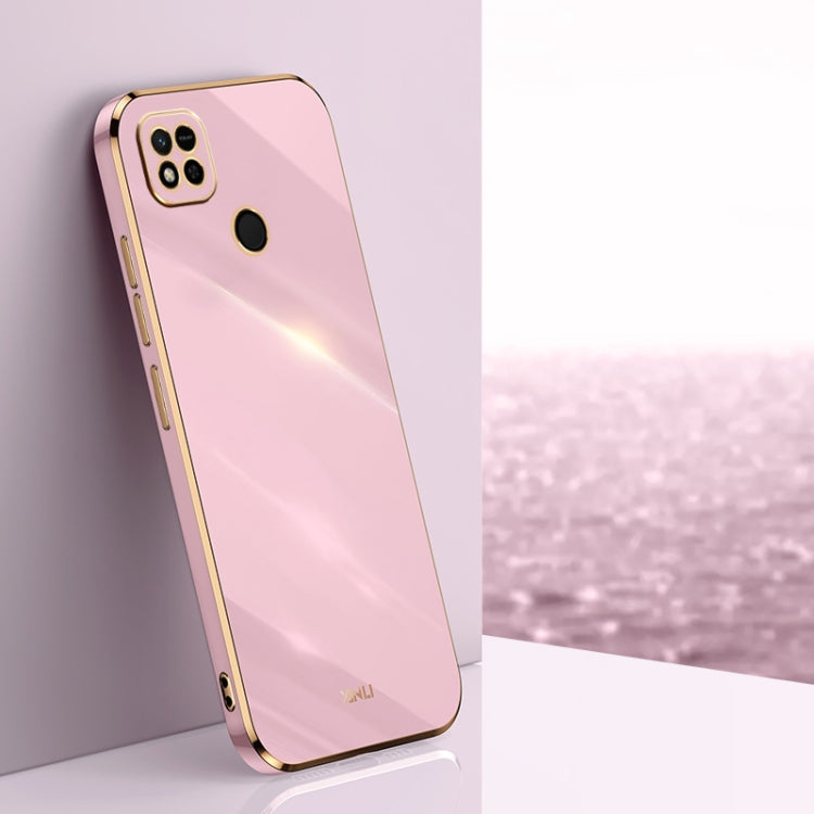 XINLI Straight Edge 6D Electroplate TPU Phone Case, For Xiaomi Redmi A1+, For Xiaomi Redmi 10A, For Xiaomi Redmi 10C