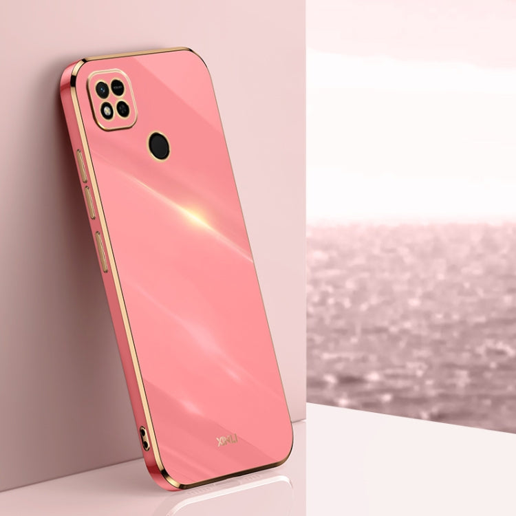 XINLI Straight Edge 6D Electroplate TPU Phone Case, For Xiaomi Redmi A1+, For Xiaomi Redmi 10A, For Xiaomi Redmi 10C