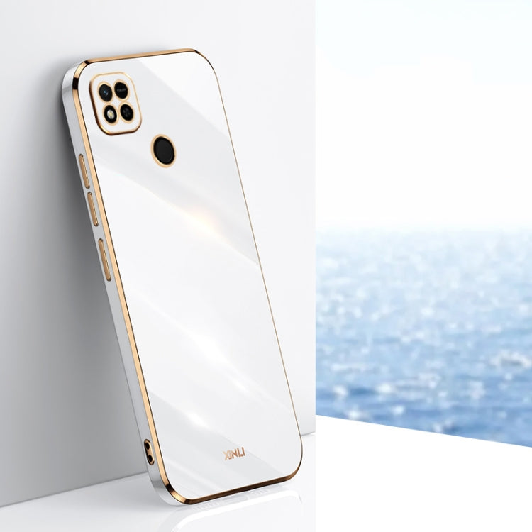 XINLI Straight Edge 6D Electroplate TPU Phone Case, For Xiaomi Redmi A1+, For Xiaomi Redmi 10A, For Xiaomi Redmi 10C