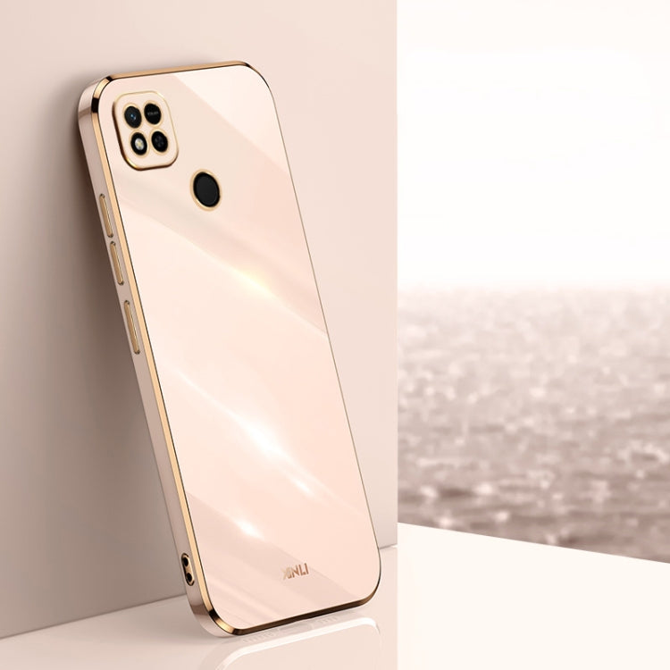 XINLI Straight Edge 6D Electroplate TPU Phone Case, For Xiaomi Redmi A1+, For Xiaomi Redmi 10A, For Xiaomi Redmi 10C