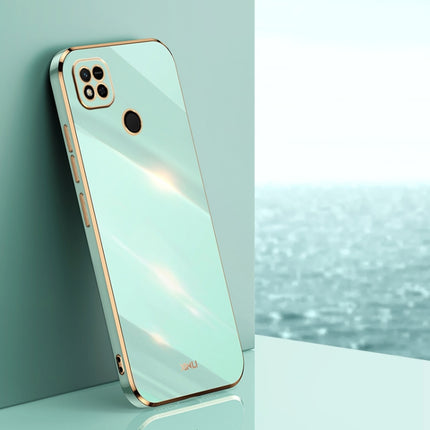 XINLI Straight Edge 6D Electroplate TPU Phone Case, For Xiaomi Redmi A1+, For Xiaomi Redmi 10A, For Xiaomi Redmi 10C