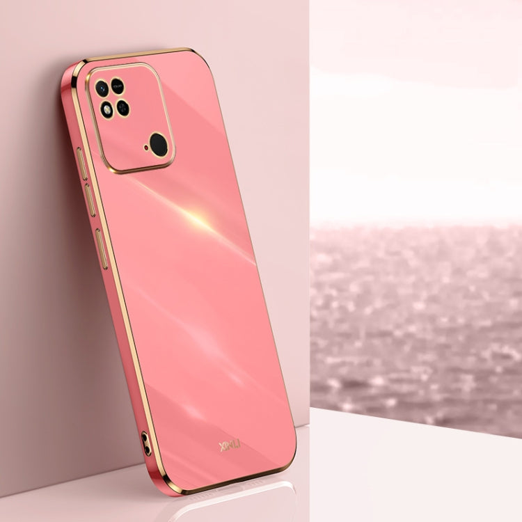 XINLI Straight Edge 6D Electroplate TPU Phone Case, For Xiaomi Redmi A1+, For Xiaomi Redmi 10A, For Xiaomi Redmi 10C