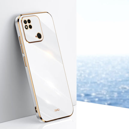 XINLI Straight Edge 6D Electroplate TPU Phone Case, For Xiaomi Redmi A1+, For Xiaomi Redmi 10A, For Xiaomi Redmi 10C