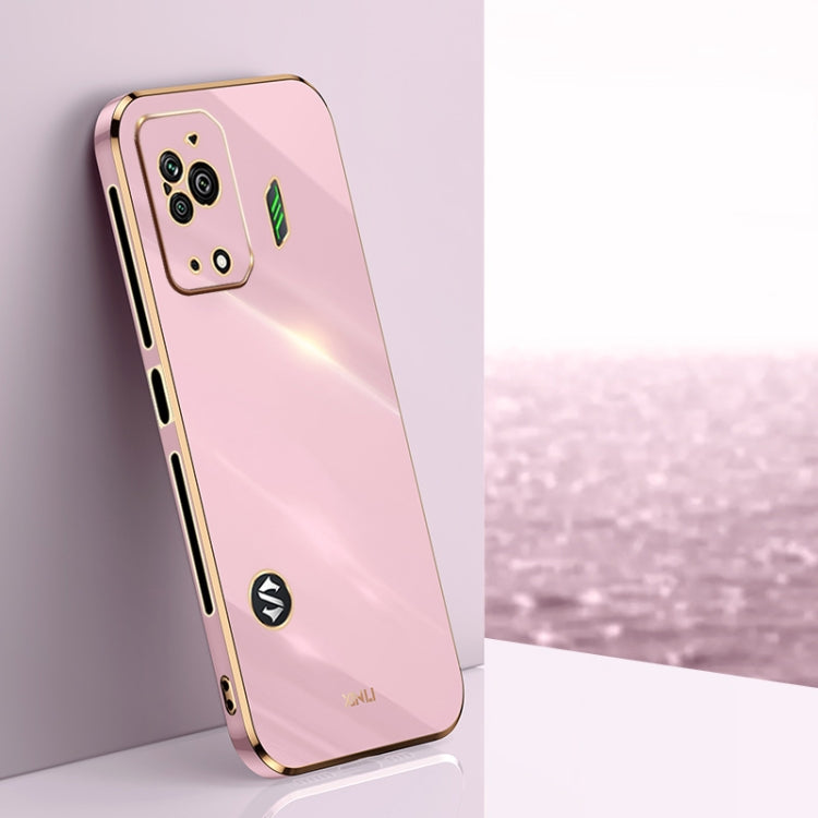 XINLI Straight Edge 6D Electroplate TPU Phone Case, For Xiaomi Black Shark 5, For Xiaomi Black Shark 5 Pro