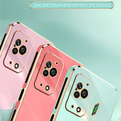 XINLI Straight Edge 6D Electroplate TPU Phone Case, For Xiaomi Black Shark 5, For Xiaomi Black Shark 5 Pro