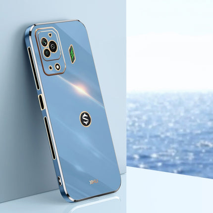 XINLI Straight Edge 6D Electroplate TPU Phone Case, For Xiaomi Black Shark 5, For Xiaomi Black Shark 5 Pro
