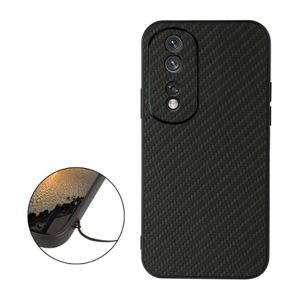 Carbon Fiber Texture Shockproof Phone Case, For Honor 80, For Honor 80 Pro, For Samsung Galaxy A54 5G