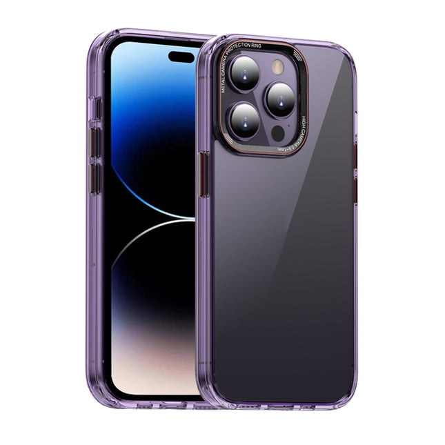 MG Series Crystal Clear Glass Phone Case, For iPhone 14, For iPhone 14 Plus, For iPhone 14 Pro, For iPhone 14 Pro Max