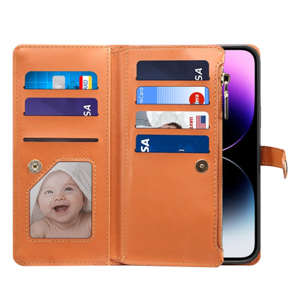 ESEBLE Star Series Lanyard Zipper Wallet RFID Leather Case, For iPhone 14 Pro Max, For iPhone 14 Pro, For iPhone 14, For iPhone 14 Plus, For iPhone 13 Pro Max, For iPhone 13 Pro, For iPhone 13, For iPhone 12 Pro Max