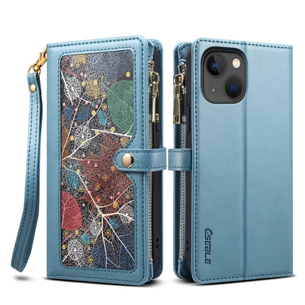 ESEBLE Star Series Lanyard Zipper Wallet RFID Leather Case, For iPhone 14 Pro Max, For iPhone 14 Pro, For iPhone 14, For iPhone 14 Plus, For iPhone 13 Pro Max, For iPhone 13 Pro, For iPhone 13, For iPhone 12 Pro Max