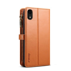 ESEBLE Star Series Lanyard Zipper Wallet RFID Leather Case, For iPhone XR, For iPhone 8 Plus / 7 Plus, For iPhone 6s / 6, For iPhone 6s Plus / 6 Plus