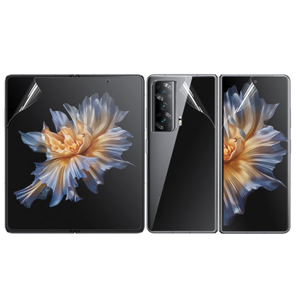 Full Screen Protector Explosion-proof Hydrogel Film Front+Big+Back Screen, For Honor Magic Vs(Front+Big+Back Screen)