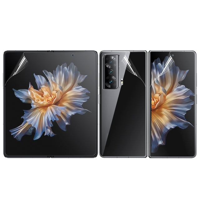Full Screen Protector Explosion-proof Hydrogel Film Front+Big+Back Screen, For Honor Magic Vs(Front+Big+Back Screen)