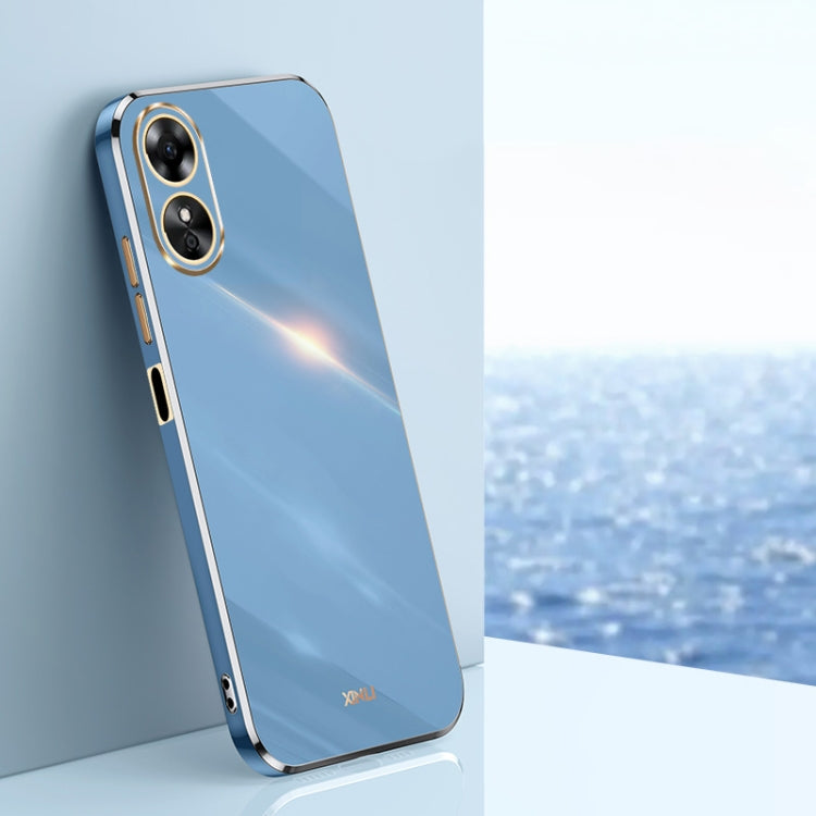 XINLI Straight Edge 6D Electroplate TPU Phone Case