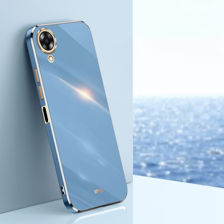 XINLI Straight Edge 6D Electroplate TPU Phone Case