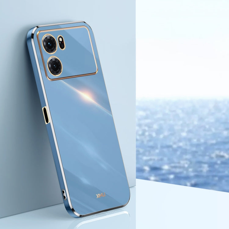 XINLI Straight Edge 6D Electroplate TPU Phone Case