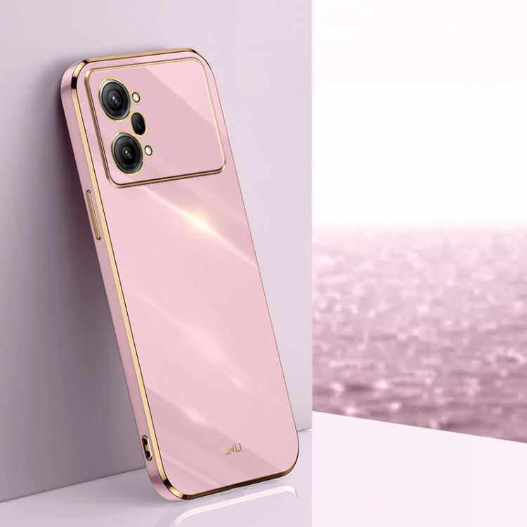 XINLI Straight Edge 6D Electroplate TPU Phone Case