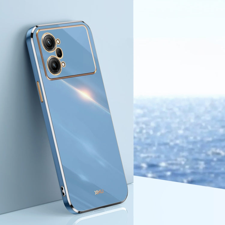 XINLI Straight Edge 6D Electroplate TPU Phone Case