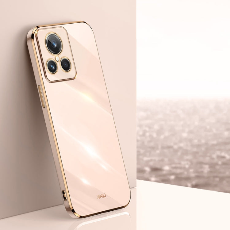 XINLI Straight Edge 6D Electroplate TPU Phone Case
