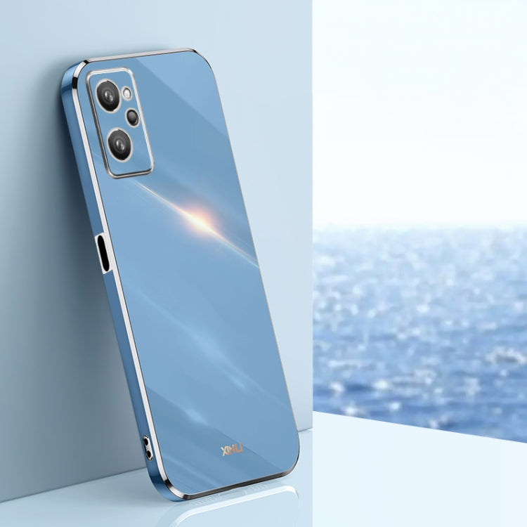 XINLI Straight Edge 6D Electroplate TPU Phone Case