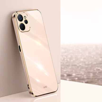 XINLI Straight Edge 6D Electroplate TPU Phone Case, For Realme 9i 5G, For Realme 9 Pro, For Realme C20
