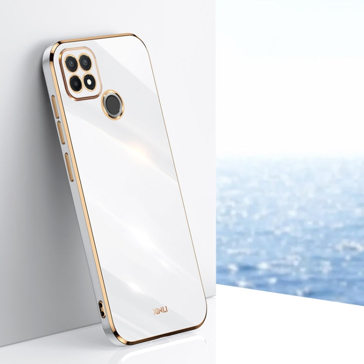 XINLI Straight Edge 6D Electroplate TPU Phone Case