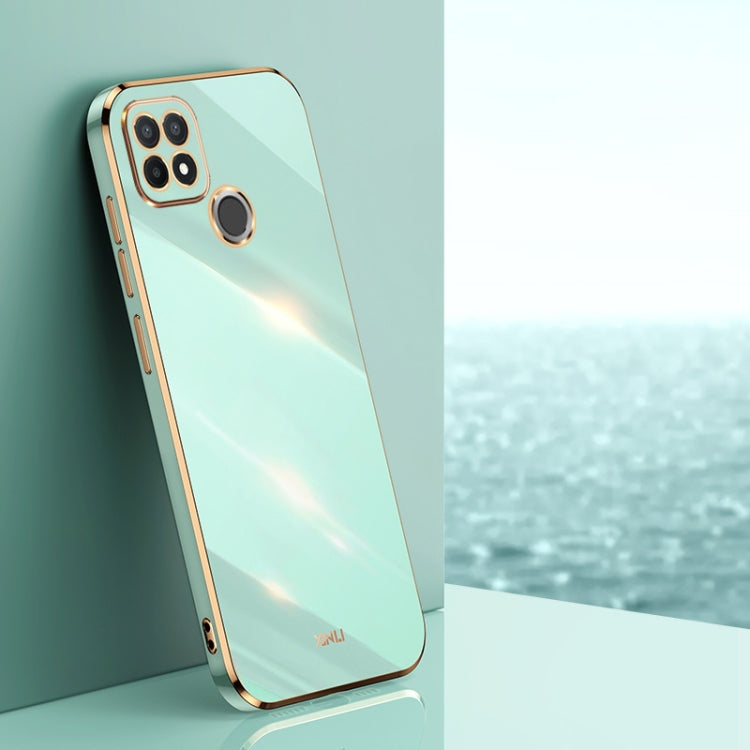XINLI Straight Edge 6D Electroplate TPU Phone Case