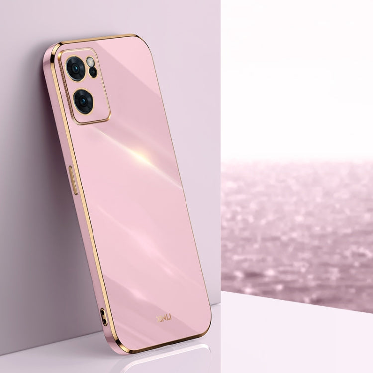 XINLI Straight Edge 6D Electroplate TPU Phone Case