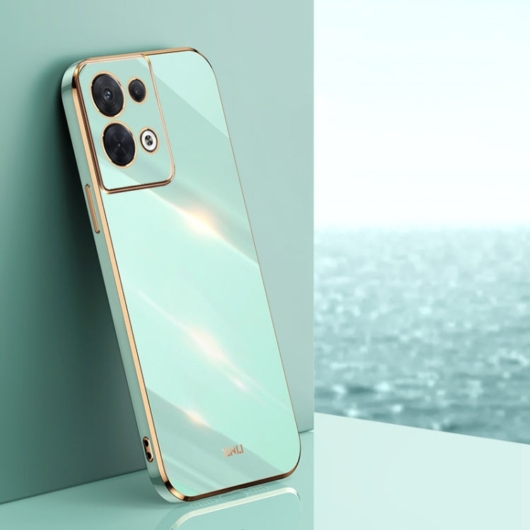 XINLI Straight Edge 6D Electroplate TPU Phone Case