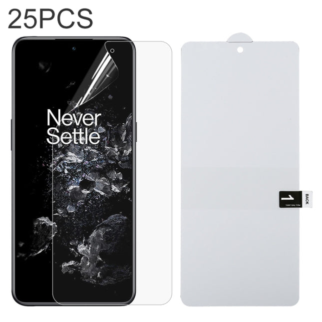 25pcs Full Screen Protector Explosion-proof Hydrogel Film, For OnePlus 11 / 11 Jupiter Rock Edition (25 PCS)