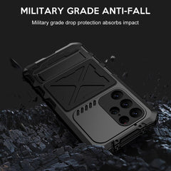 R-JUST Waterproof Dustproof Shockproof Phone Case, For Samsung Galaxy S23 5G, For Samsung Galaxy S23+ 5G, For Samsung Galaxy S23 Ultra 5G