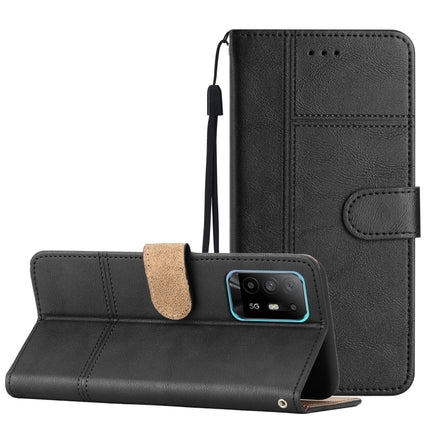 Business Style Cowhide Texture Leather Phone Case, For OPPO Find X5 Lite, For OPPO Find X5 Pro, For OPPO A96, For OPPO A94 5G