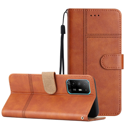 Business Style Cowhide Texture Leather Phone Case, For OPPO Find X5 Lite, For OPPO Find X5 Pro, For OPPO A96, For OPPO A94 5G