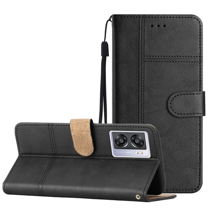Business Style Cowhide Texture Leather Phone Case, For OPPO A77 5G, For OPPO A76, For OPPO A74 5G / A54 5G, For OPPO A57 2022 / A77 5G
