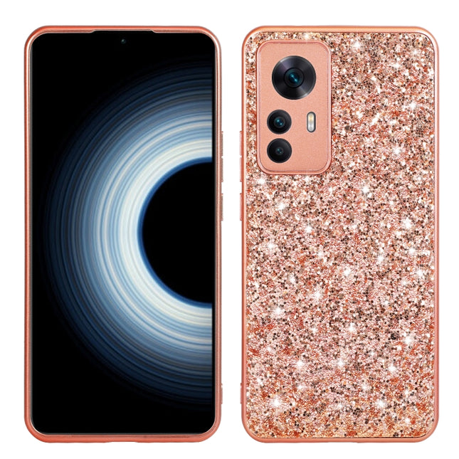 Glitter Powder Shockproof TPU Protective Case, For Xiaomi 12T Pro