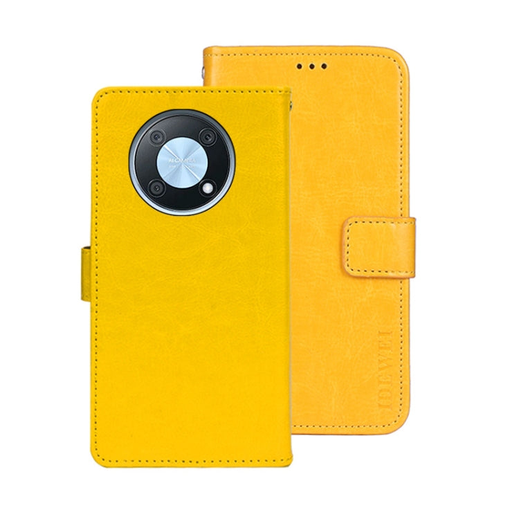 idewei Crazy Horse Texture Leather Phone Case, For Huawei nova Y90, For Infinix Note 12, For Infinix Note 12 Pro 4G