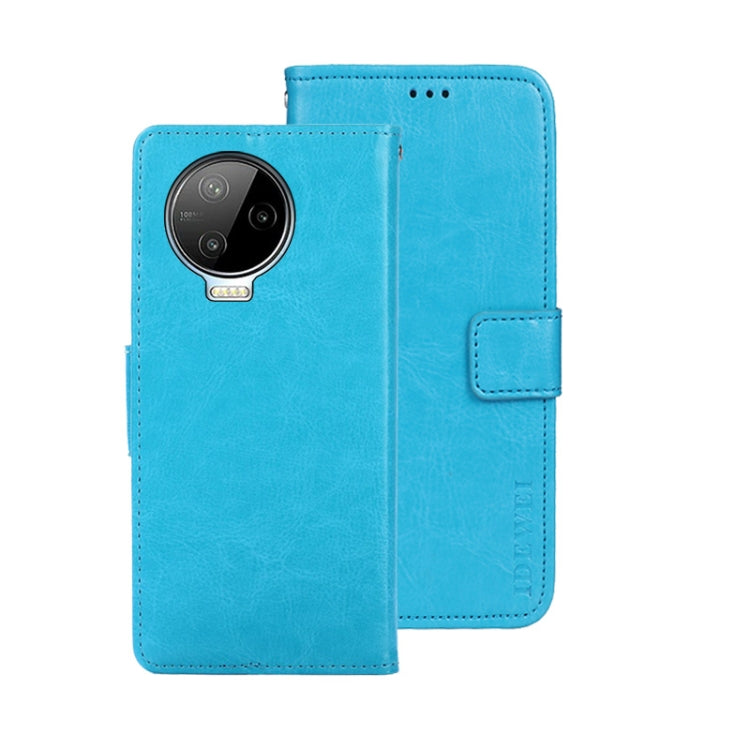 idewei Crazy Horse Texture Leather Phone Case, For Huawei nova Y90, For Infinix Note 12, For Infinix Note 12 Pro 4G