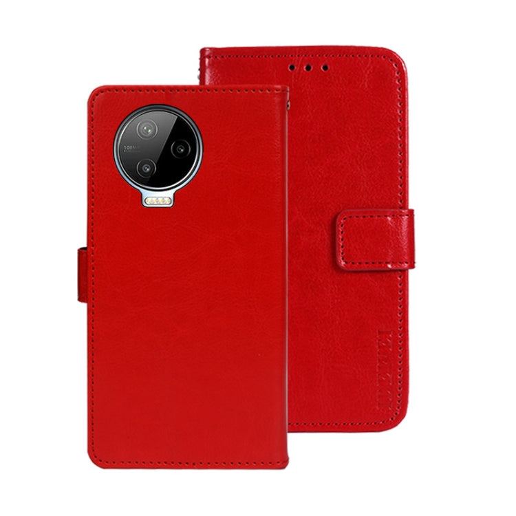 idewei Crazy Horse Texture Leather Phone Case, For Huawei nova Y90, For Infinix Note 12, For Infinix Note 12 Pro 4G
