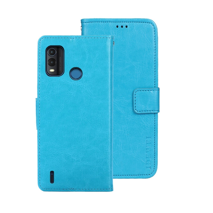 idewei Crazy Horse Texture Leather Phone Case, For Infinix Smart 6 Plus, For Nokia G11 Plus, For Samsung Galaxy A04e 4G