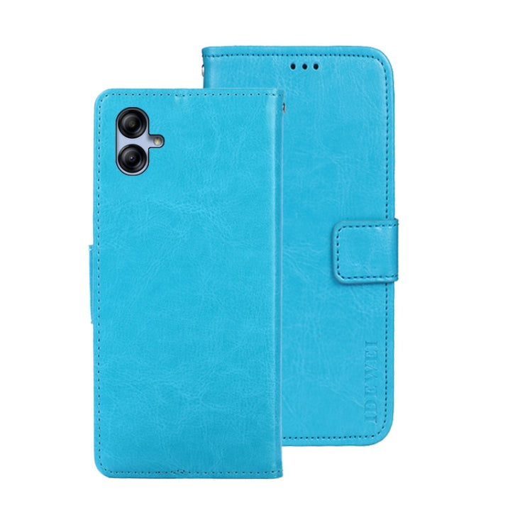 idewei Crazy Horse Texture Leather Phone Case, For Infinix Smart 6 Plus, For Nokia G11 Plus, For Samsung Galaxy A04e 4G