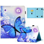 For 10 inch Tablet / Blue Butterfly