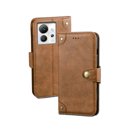 idewei Retro Texture Leather Phone Case, For Huawei nova 10 SE, For Huawei nova Y61 4G, For Infinix Zero Ultra 5G, For OPPO A58 5G, For OPPO A77s, For Oukitel C19 Pro