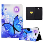 For Samsung Galaxy Tab A 10.1 T580 / Blue Butterfly