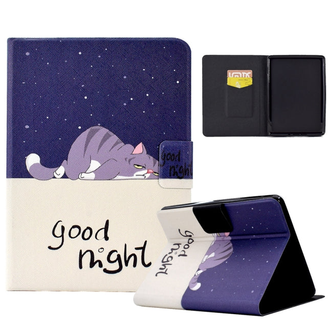Electric Pressed TPU Smart Leather Tablet Case, For Amazon Kindle Paperwhite 4/3/2/1, For Amazon Kindle Paperwhite 5 2021, For Lenovo Tab M10 Plus 3rd Gen, For Lenovo Tab P11, For Lenovo Tab M10 HD Gen 2, For Lenovo M10 Plus