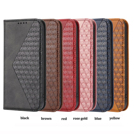 Cubic Grid Calf Texture Magnetic Leather Phone Case, For Samsung Galaxy A54 5G, For Xiaomi 13, For Xiaomi 13 Pro, For Xiaomi Poco C40