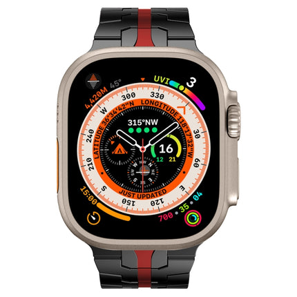 Steel Watch Band, For Apple Watch Series 8&7 41mm / SE 2&6&SE&5&4 40mm / 3&2&1 38mm, For Apple Watch Ultra 49mm / Series 8&7 45mm / SE 2&6&SE&5&4 44mm / 3&2&1 42mm