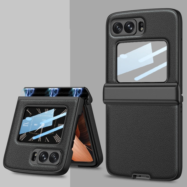 GKK Magnetic Folding Shockproof Leather Phone Case, For Motorola Razr 2022