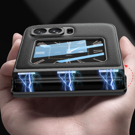GKK Magnetic Folding Shockproof Leather Phone Case, For Motorola Razr 2022
