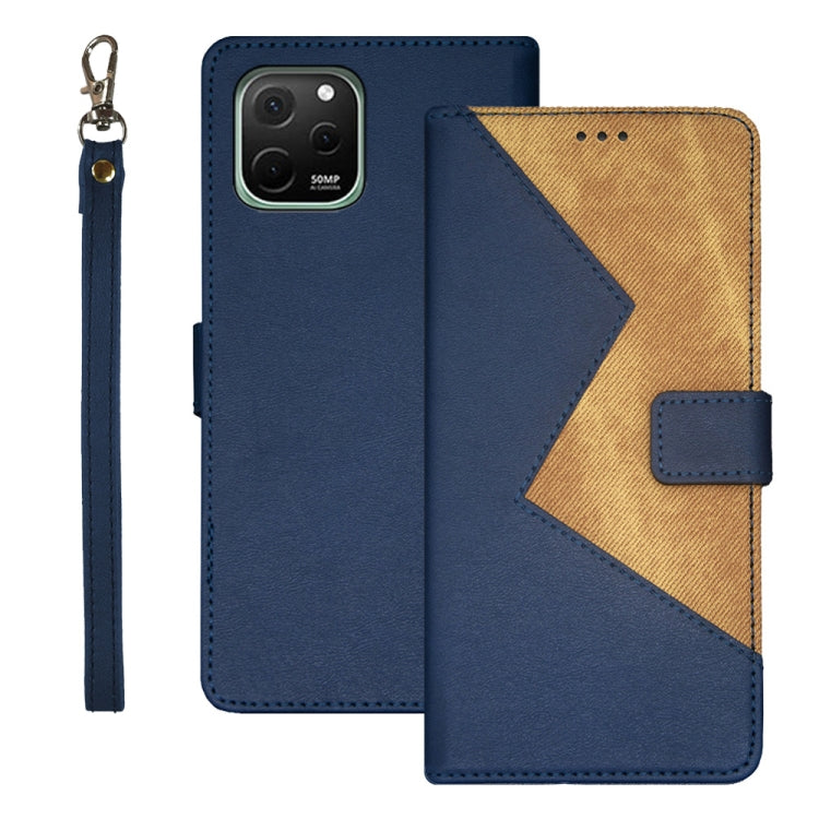 idewei Two-color Splicing Leather Phone Case, For Huawei nova 10 SE, For Huawei nova Y61 4G, For Infinix Zero Ultra 5G