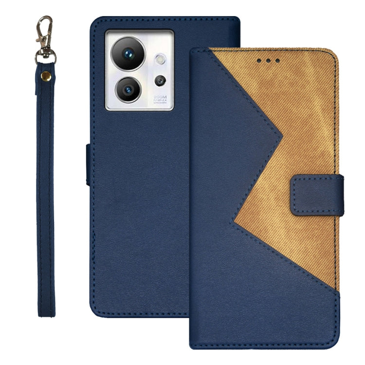 idewei Two-color Splicing Leather Phone Case, For Huawei nova 10 SE, For Huawei nova Y61 4G, For Infinix Zero Ultra 5G